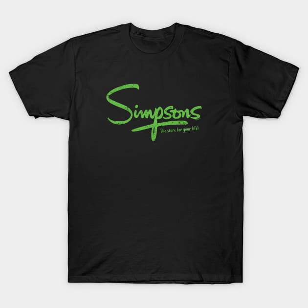 Simpsons Department Store (worn) [Rx-Tp] T-Shirt by Roufxis